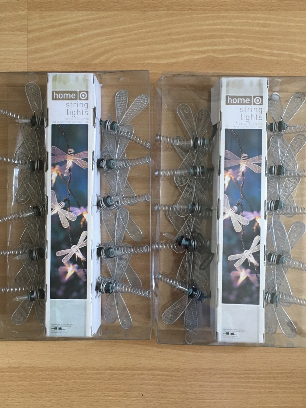 HOME Dragonfly Metal Sting Lights